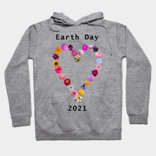 Floral Heart for Earth Day 2021 Hoodie